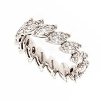 Anello Damiani Donna Emozioni D in Oro bianco Diamante 20084964 - 20084964